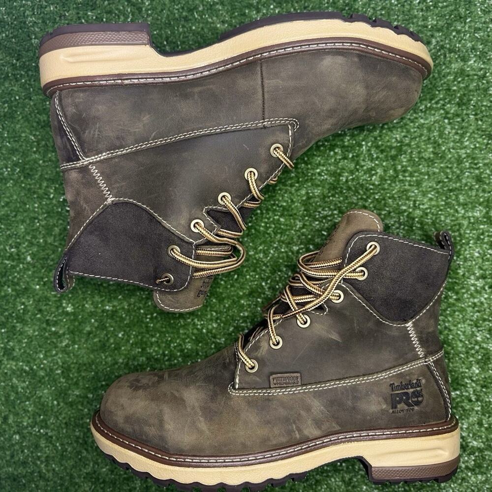 Timberland PRO Hightower Waterproof Alloy Toe Womens 7 Boots